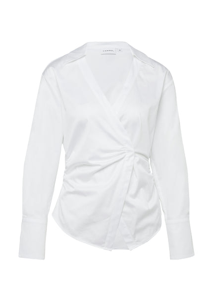 Bluse - Wickeloptik