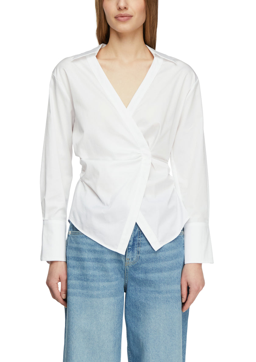 Bluse - Wickeloptik