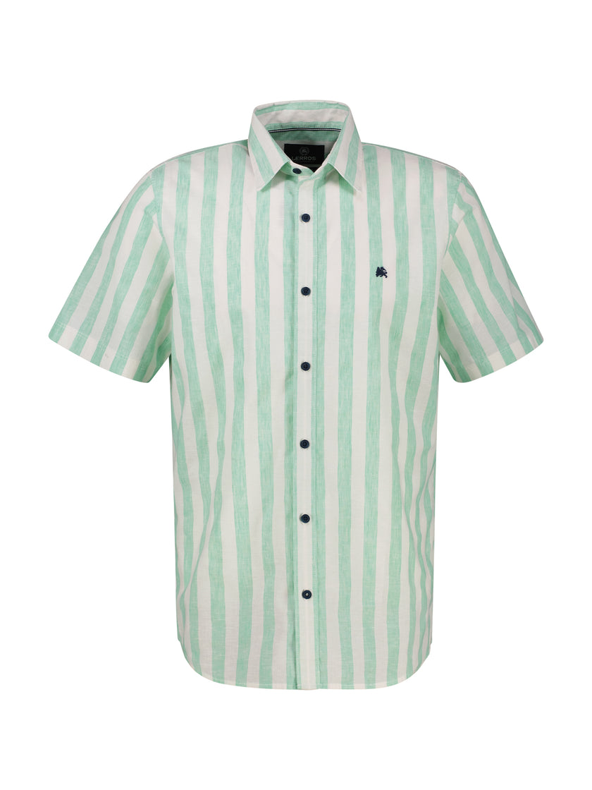 Kurzarmhemd - Baumwollmix