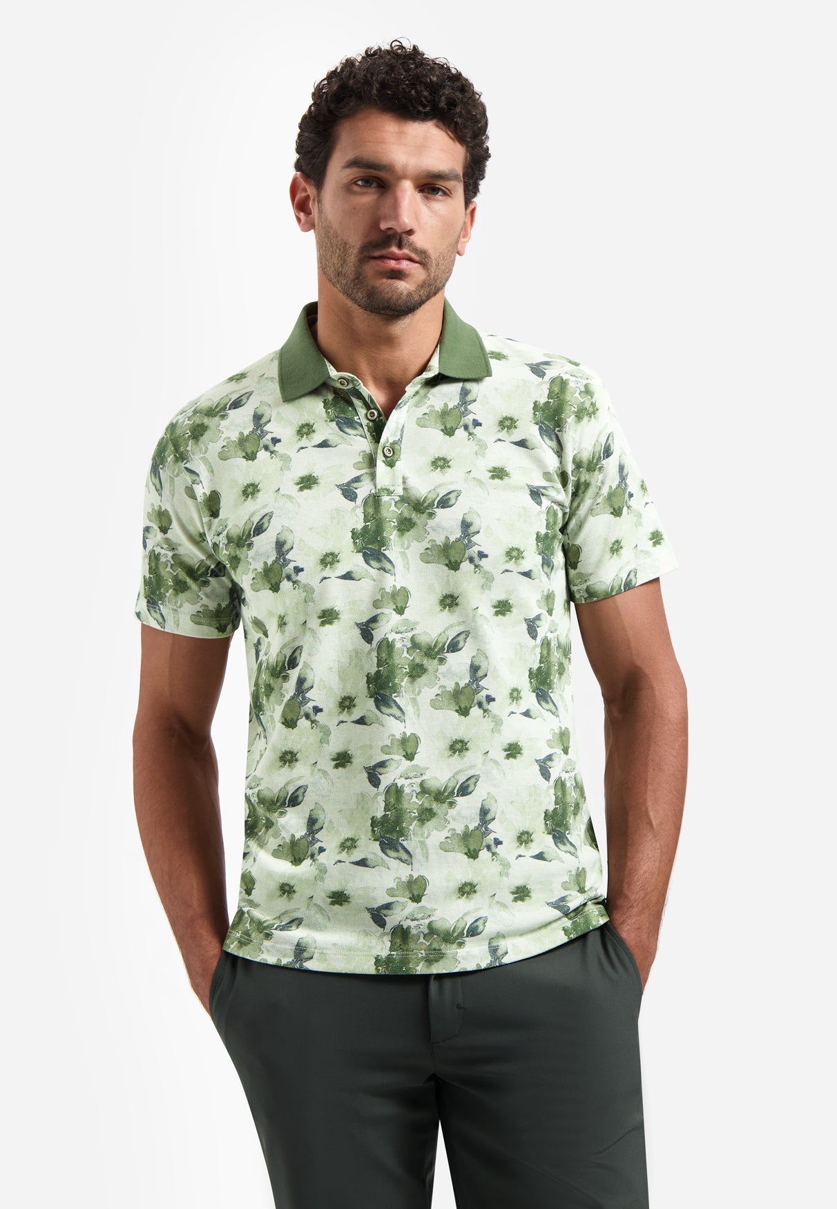 Poloshirt - Alloverprint
