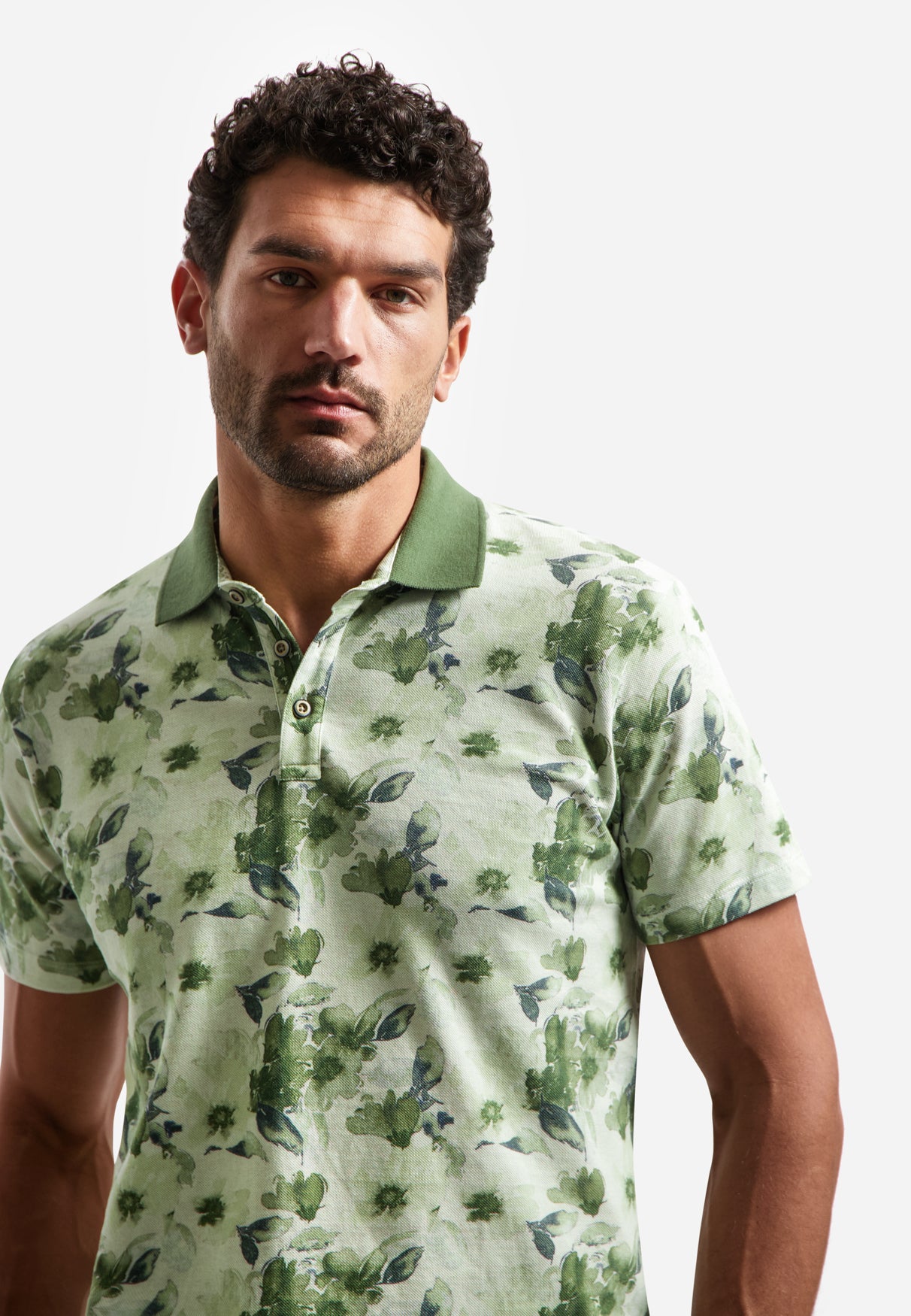 Poloshirt - Alloverprint