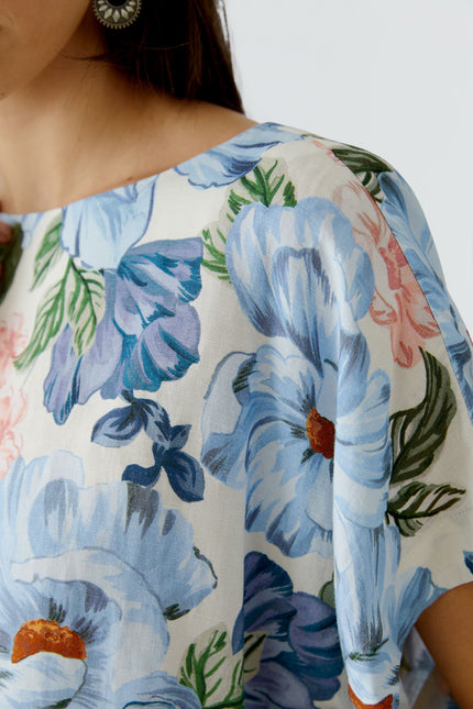Bluse - Blumenprint