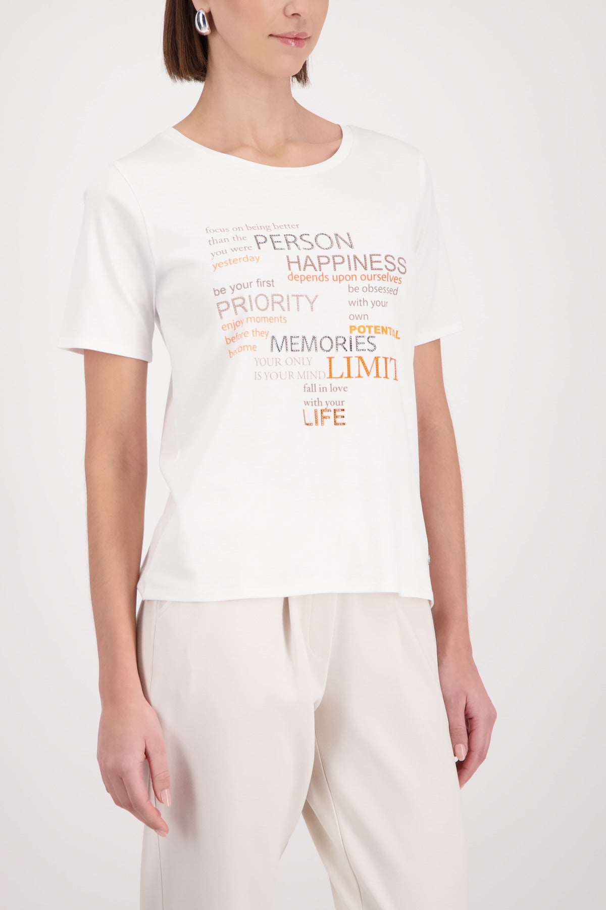 T-Shirt - Strassschrift