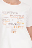 T-Shirt - Strassschrift