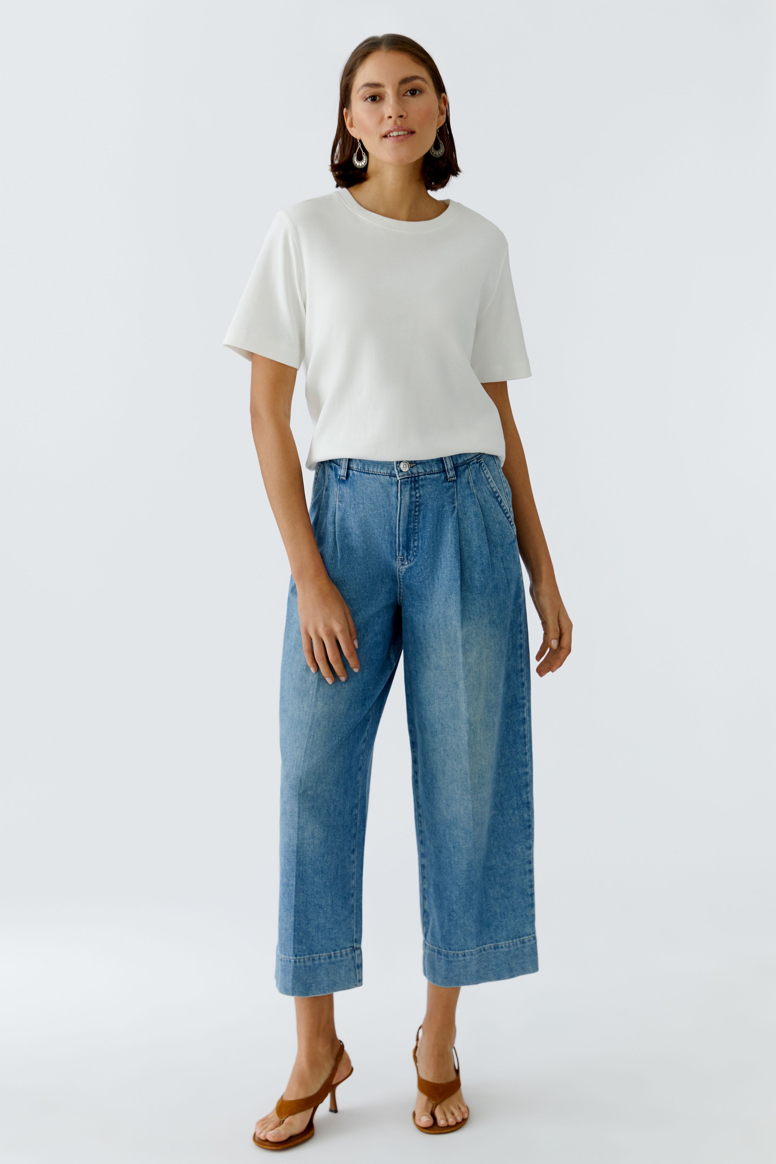 Jeans - Bundfalten