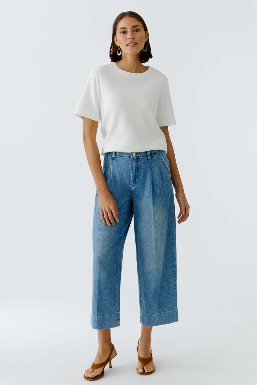 Jeans - Bundfalten
