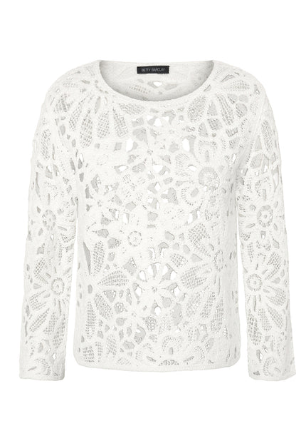 Pullover Lochstrick