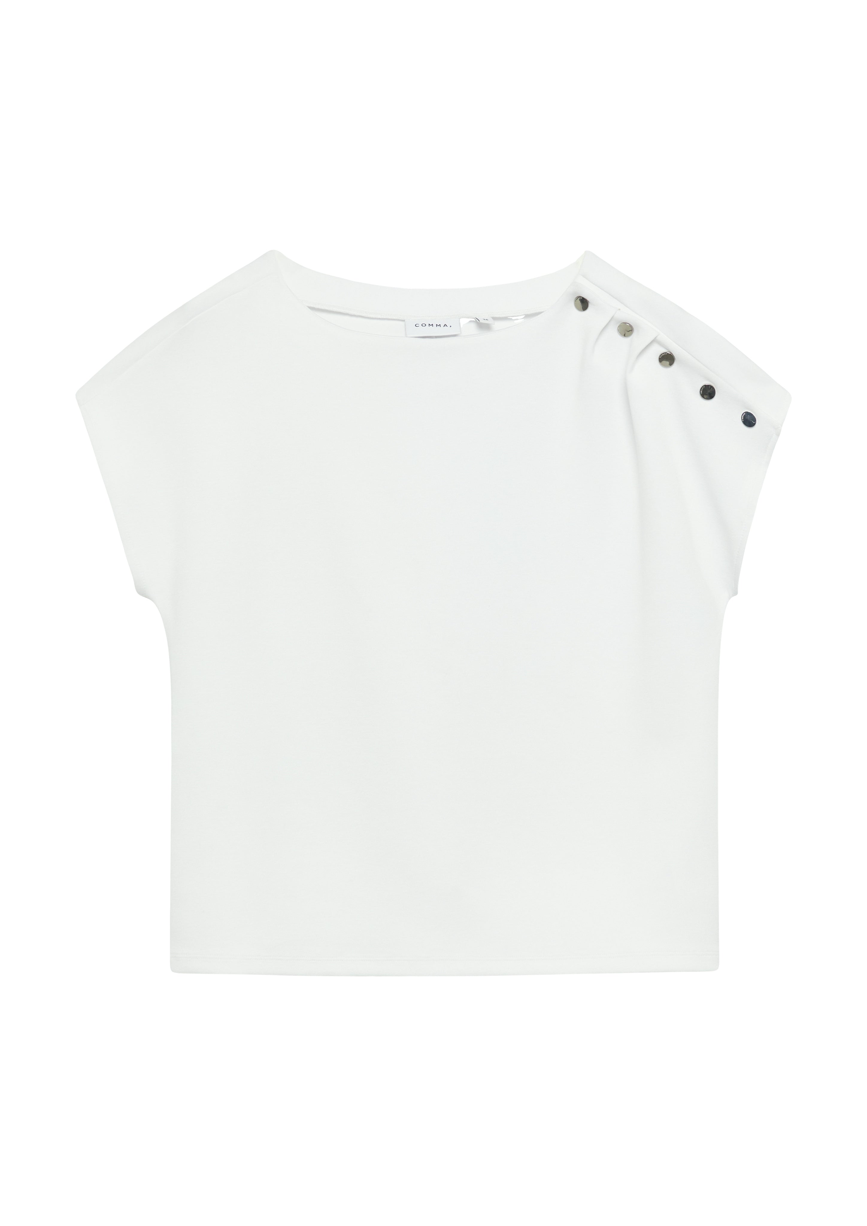 T-Shirt - Knopfleiste