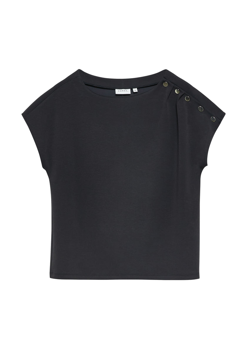 T-Shirt - Knopfleiste