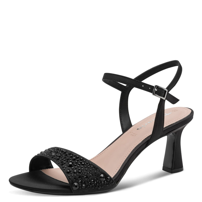 Sandalette - Strassbesatz