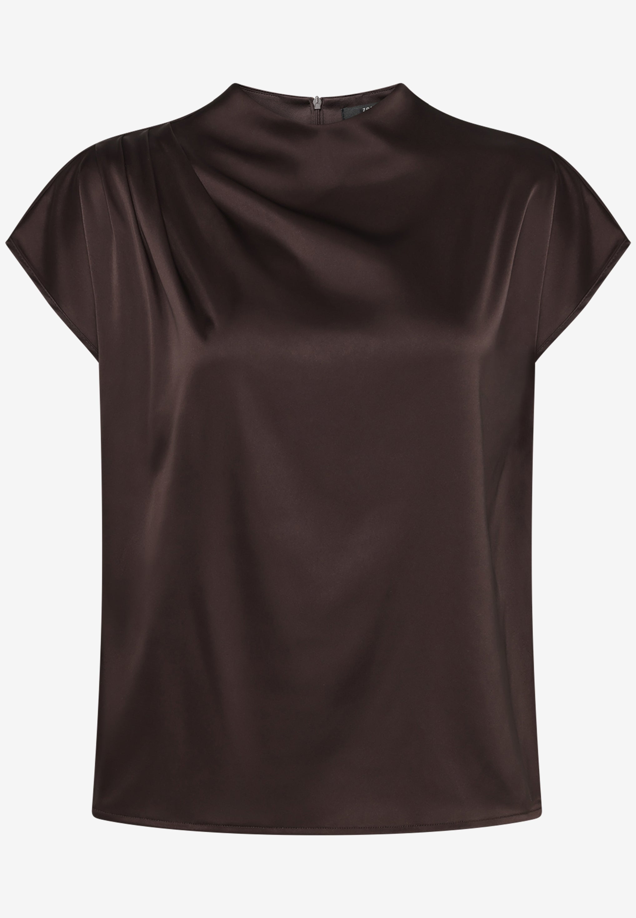 Satin-Bluse