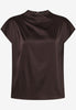 Satin-Bluse