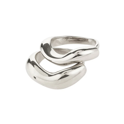 Ring -CALLAWAY- 2in1 versilbert