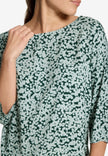 Blusenshirt - Blumenmuster