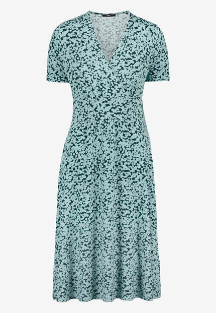 Jerseykleid - Blumenmuster