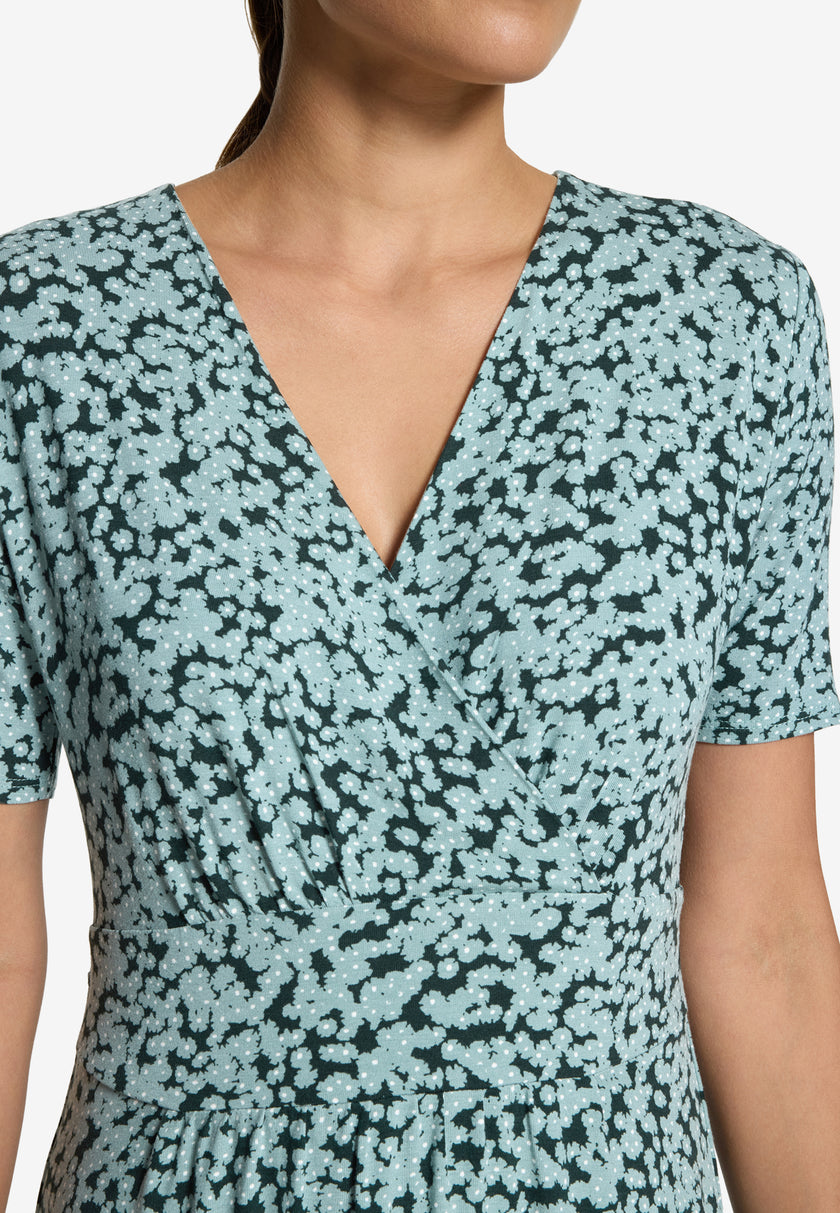 Jerseykleid - Blumenmuster