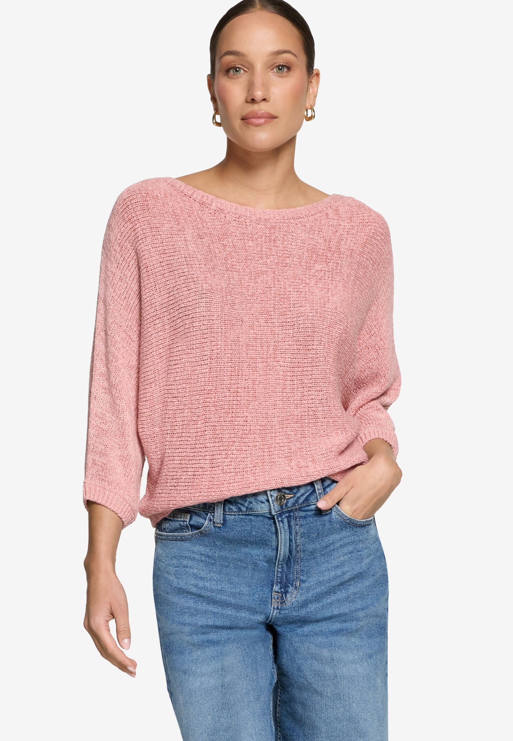 Strickpullover - Fledermausarm