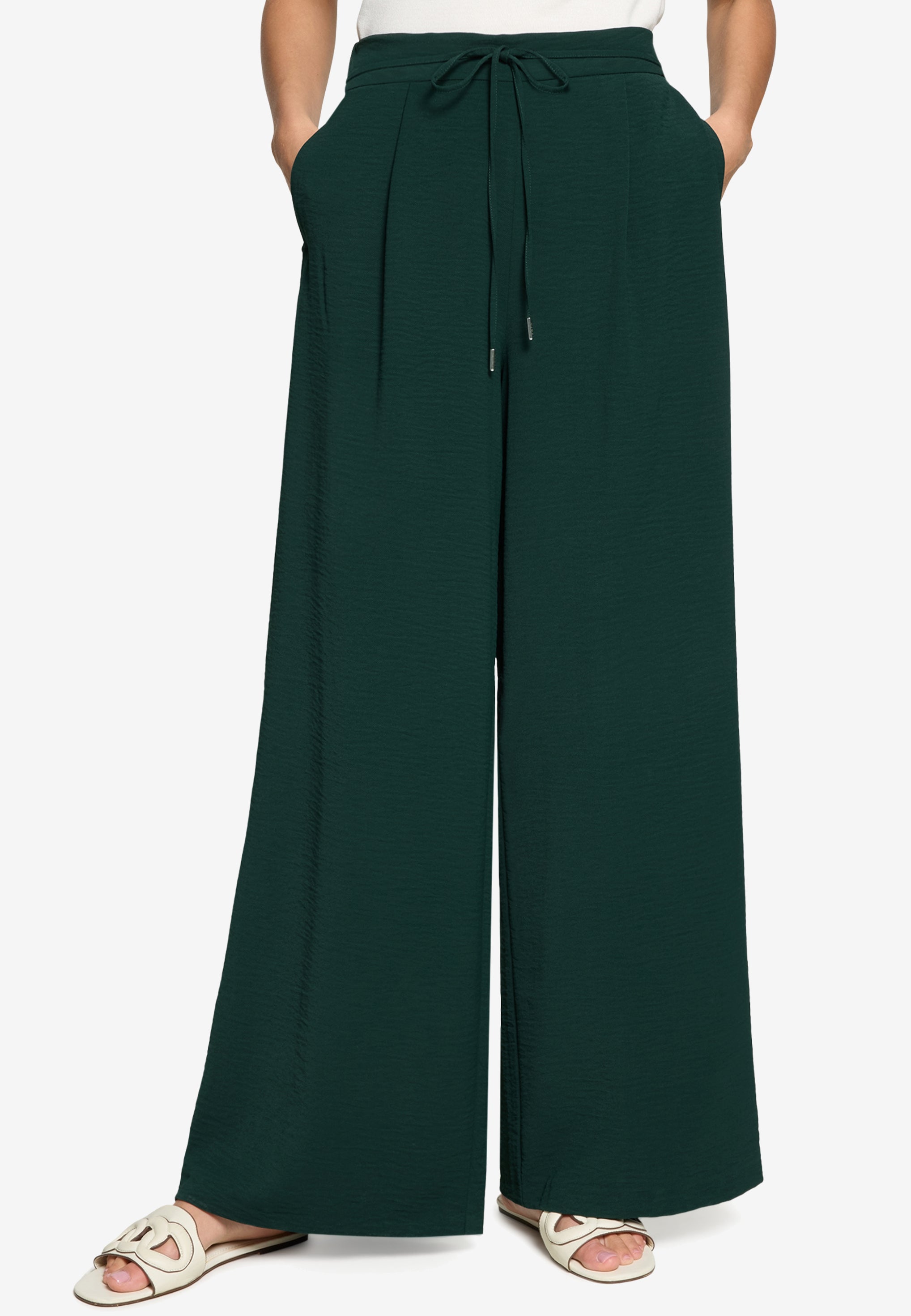 Stoffhose - Bindegürtel