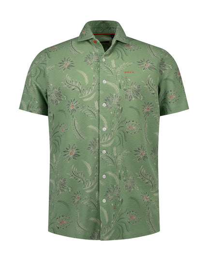 Kurzarmhemd - Alloverprint