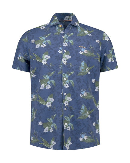 Kurzarmhemd - Alloverprint