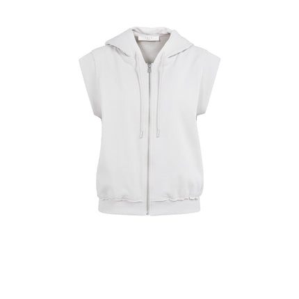 Sweatjacke - Ärmellos