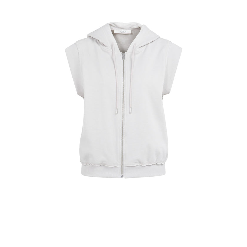 Sweatjacke - Ärmellos