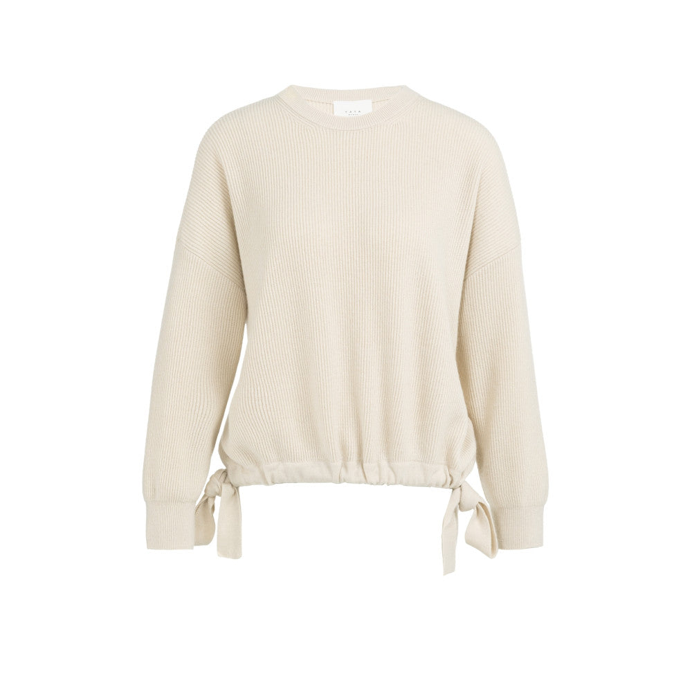 Pullover - gebundenem Detail