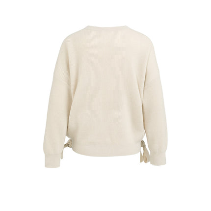 Pullover - gebundenem Detail