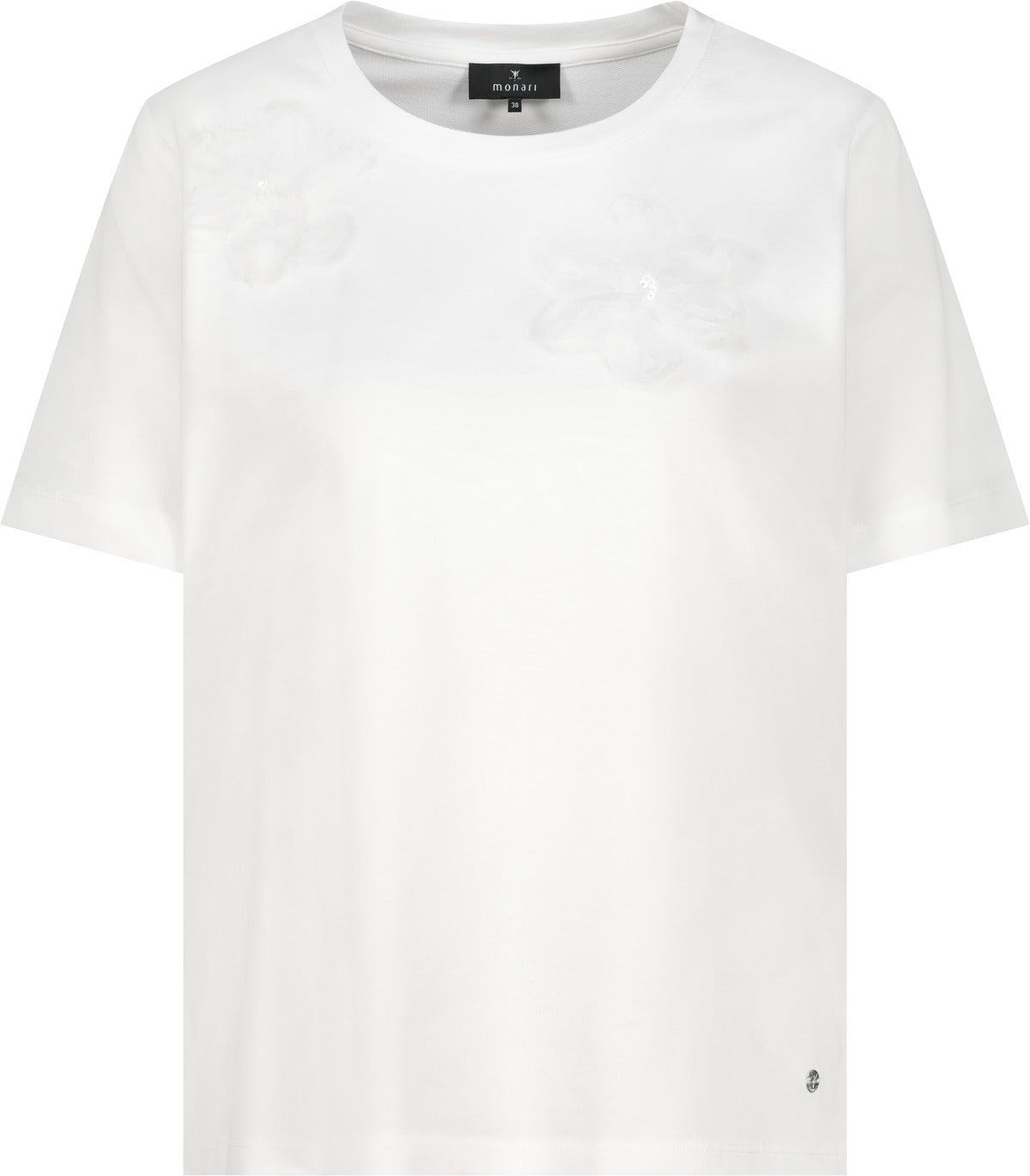 T-Shirt - 3D-Blumen