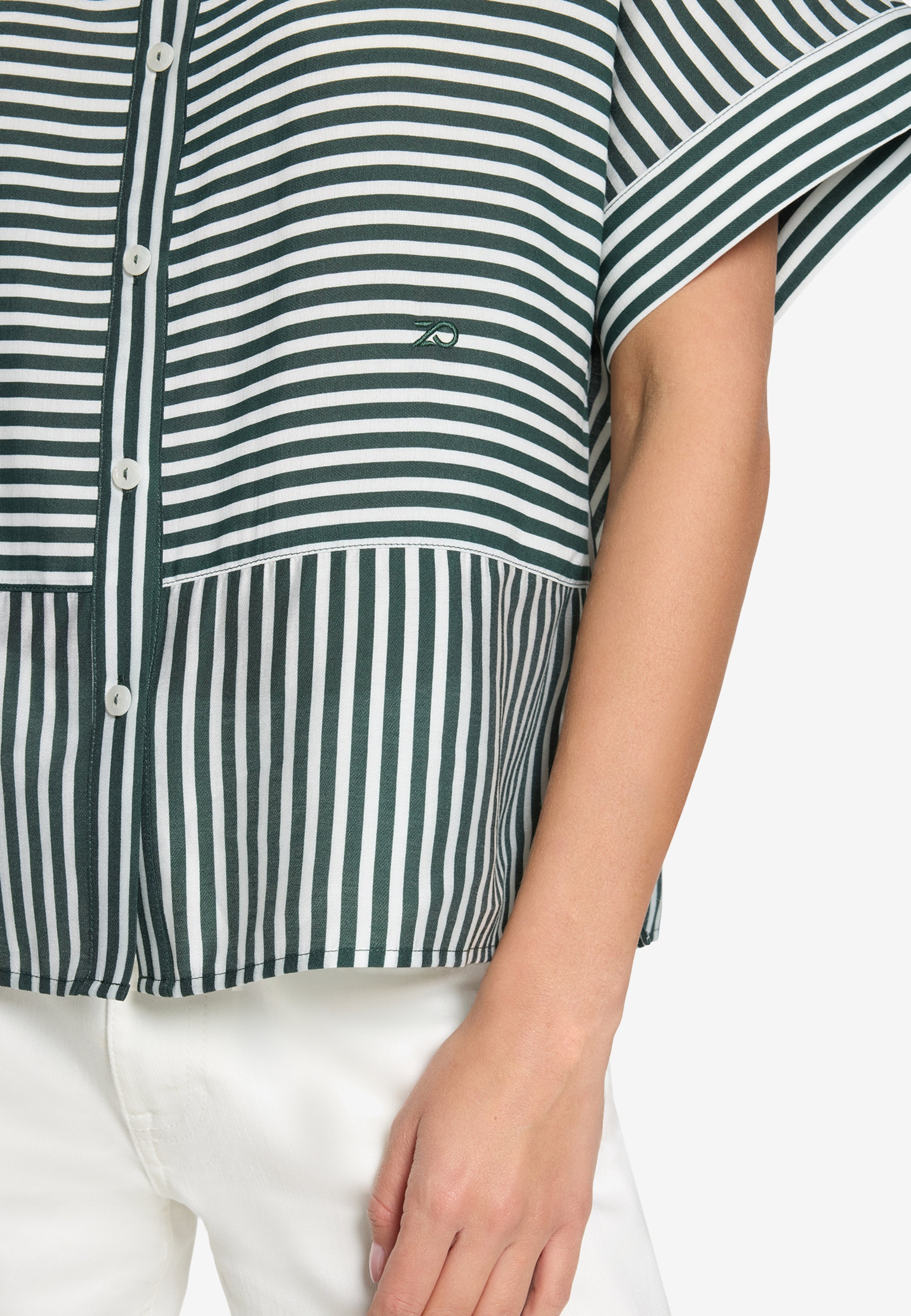 Hemdbluse - 3/4 Arm