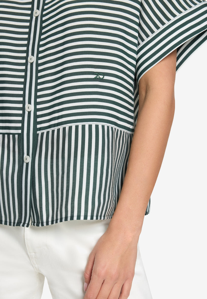 Hemdbluse - 3/4 Arm