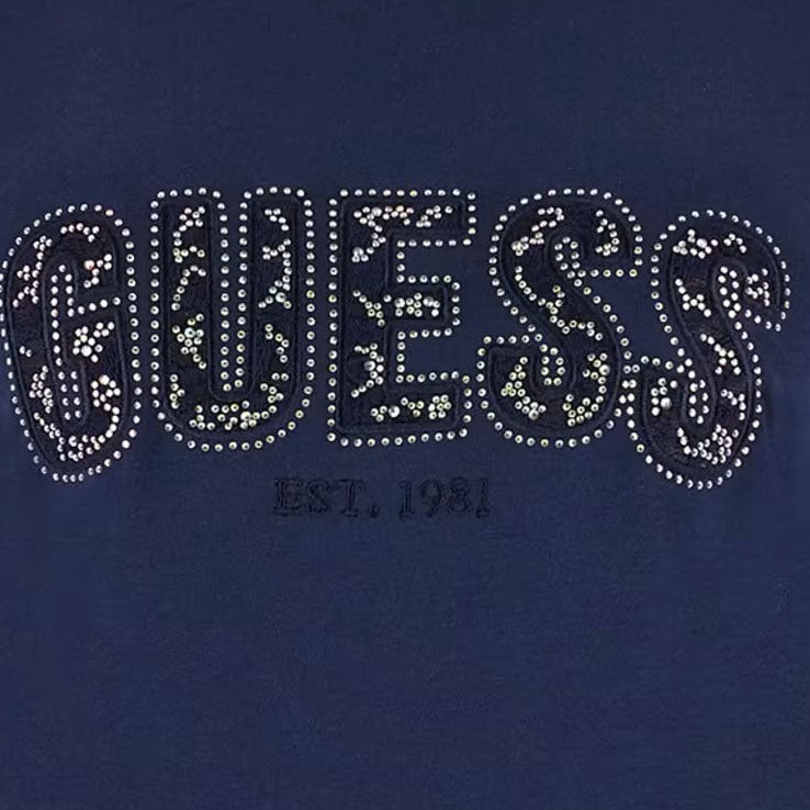 T-Shirt - CN SS LOGO LACE TEE