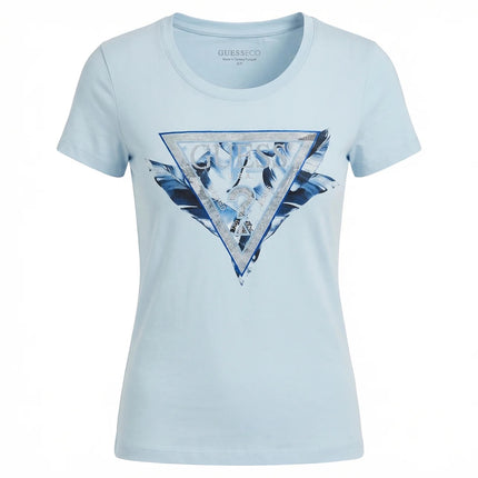 T-Shirt - SS CN FEATHER TRIANGLE TEE