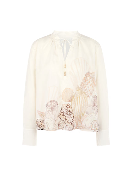 Bluse - Muschelprint