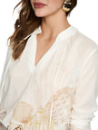 Bluse - Muschelprint
