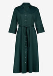 Hemdblusenkleid - Bindegürtel