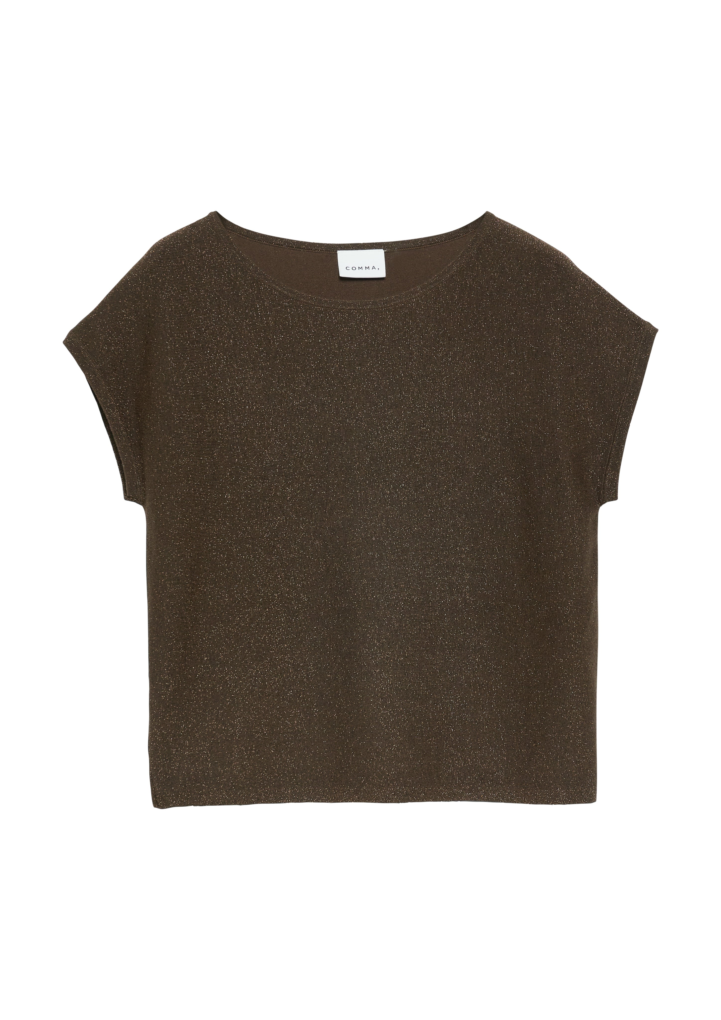 Feinstrickpullover - Glitzer
