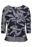 Blusenshirt - Alloverprint