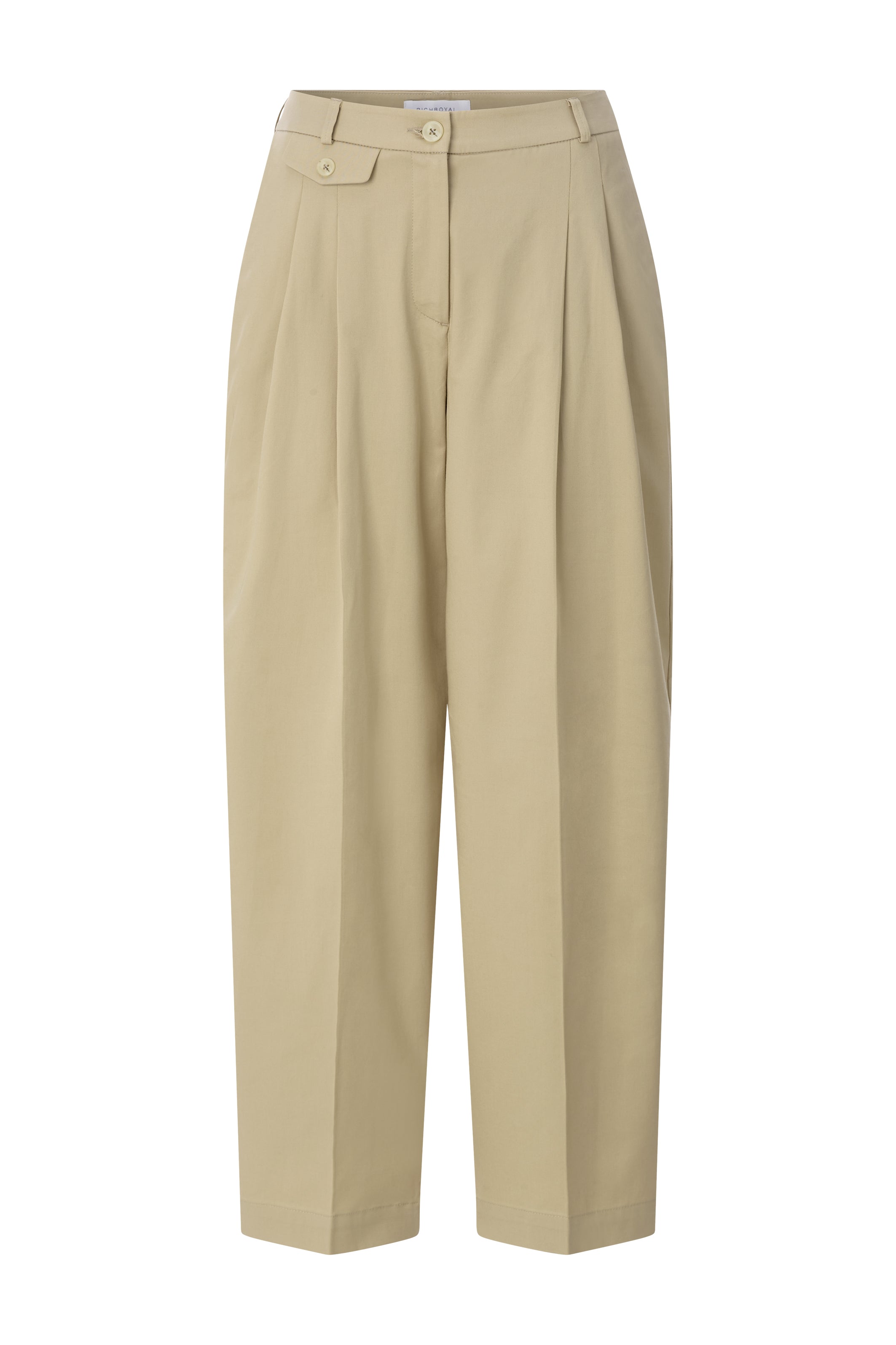 Bundfaltenhosen- High Waist