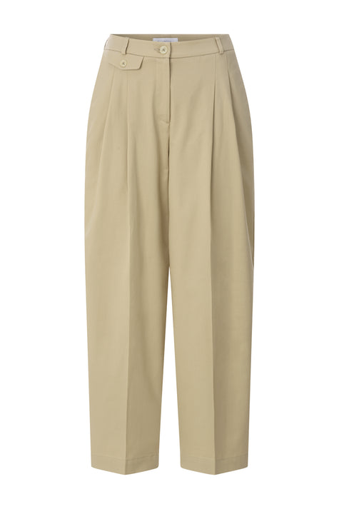 Bundfaltenhosen- High Waist