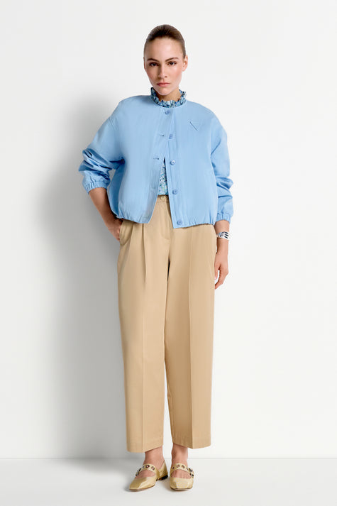 Bundfaltenhosen- High Waist
