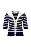Cardigan -  Sailor Collar Cardi