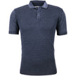 Polo-Shirt  - Wabenstruktur