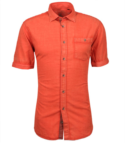 Freizeithemd - Denim-Optik