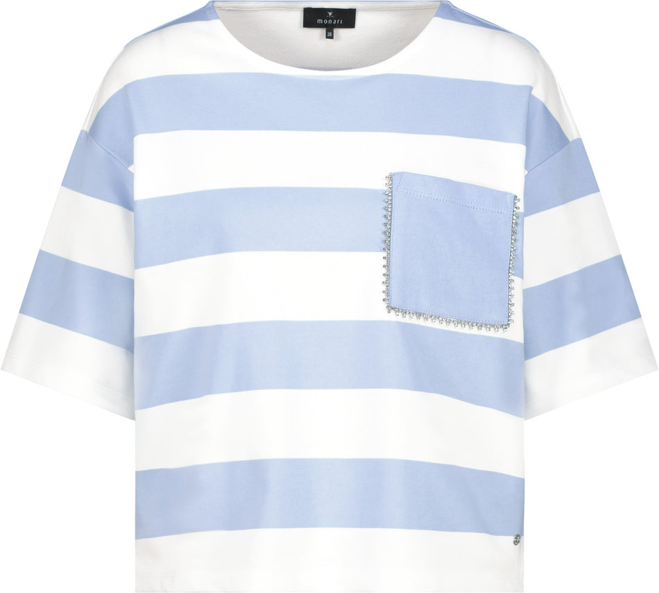 Sweatshirt - Blockstreifen