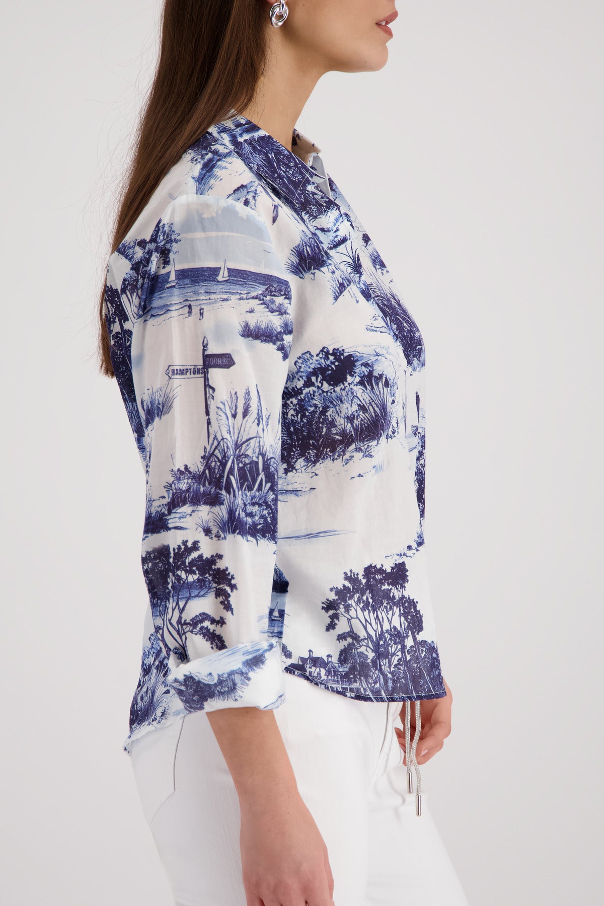 Bluse - Alloverprint