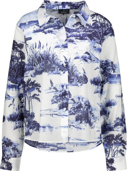 Bluse - Alloverprint