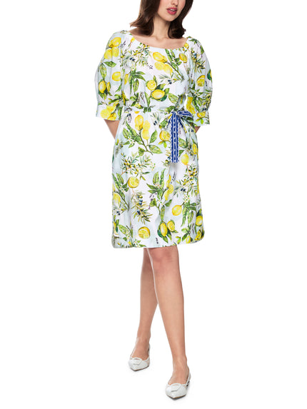 Kleid  - Zitronenprint