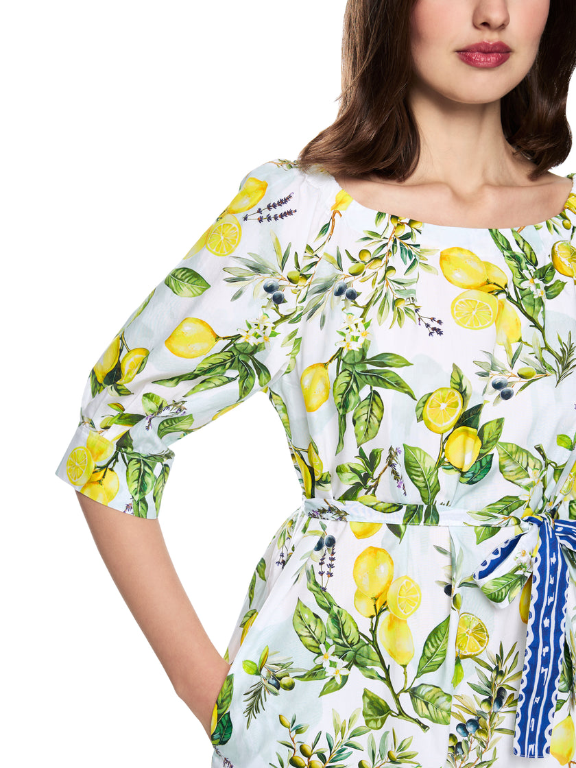 Kleid  - Zitronenprint