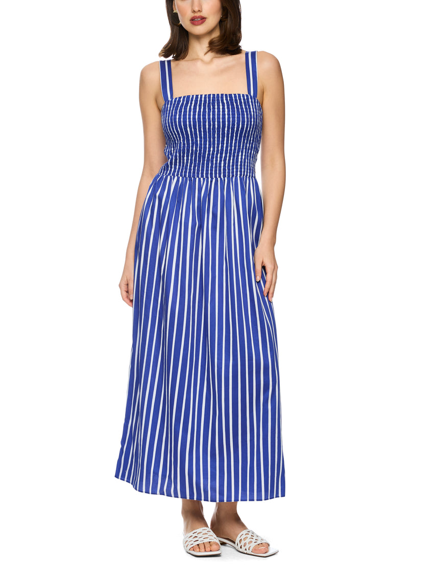 Maxikleid -  gesmoktes Oberteil